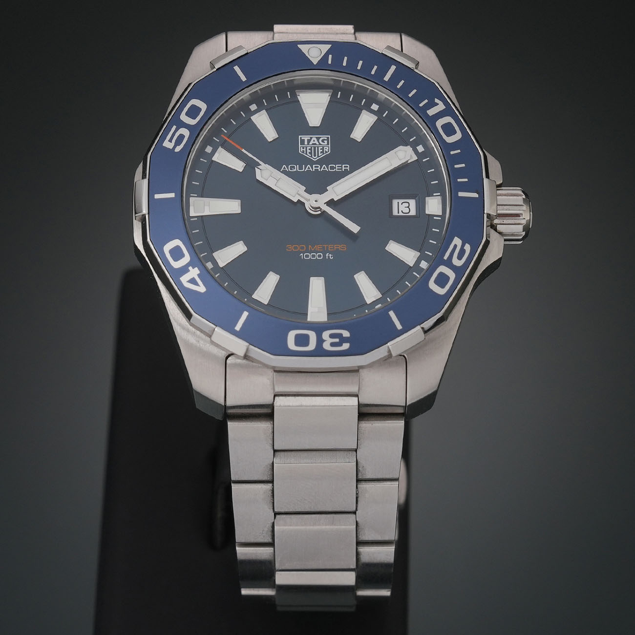 TAG HEUER(USED)태그호이어 아쿠아레이서 43 스틸 쿼츠 WAY111C